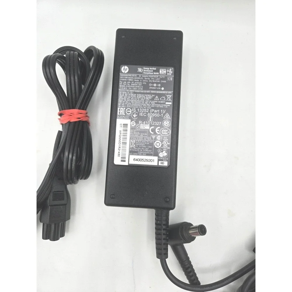 Genuine HP 90W AC Power Adapter Laptop Charger 19.5V 848054-001 W/ AC Cord